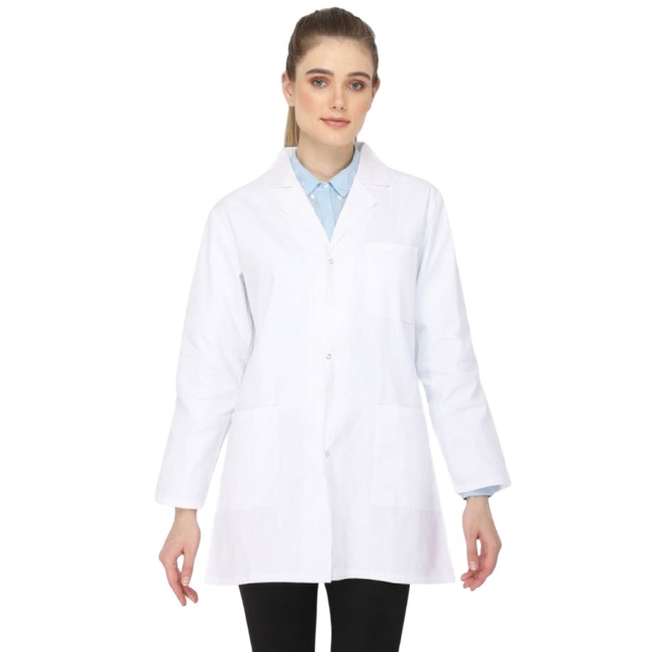 Female Lab Coat (Length 32") - Image 4